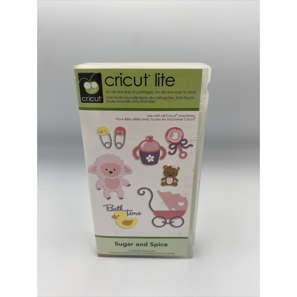 Cricut Sugar & Spice Cartridge - Complete with Box and Manual 2000151